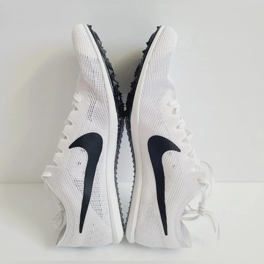 Nike Zoom Mamba 6 Track & Field Spikes Shoes DR2733-100 white black mens size 12